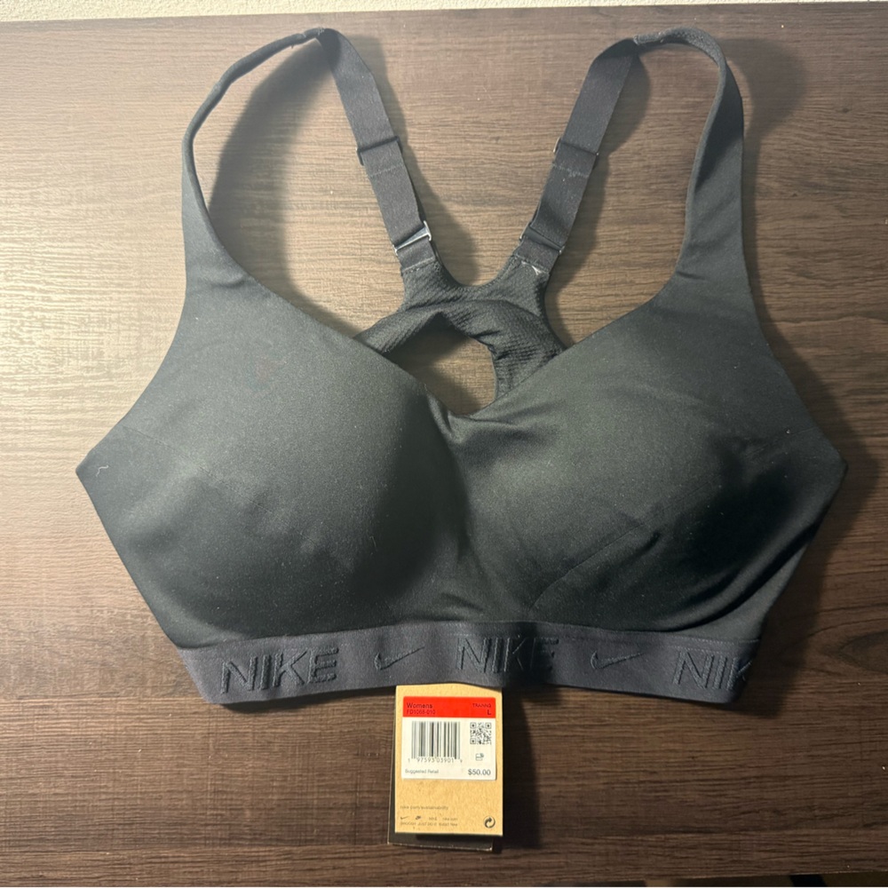 Nike Women's Charcoal Sports Bra